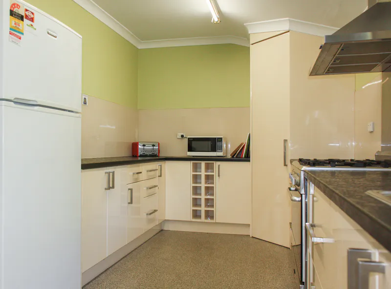 Cater for five or fifty in the Conference room's fully equipped kitchen